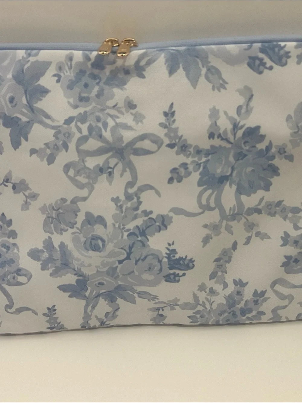 LoveShackFancy Blue Damask Laptop Case